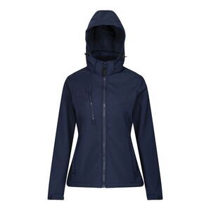 Regatta Professional Womens/Ladies 3 Layer Membrane Soft Shell Jacket / Navy